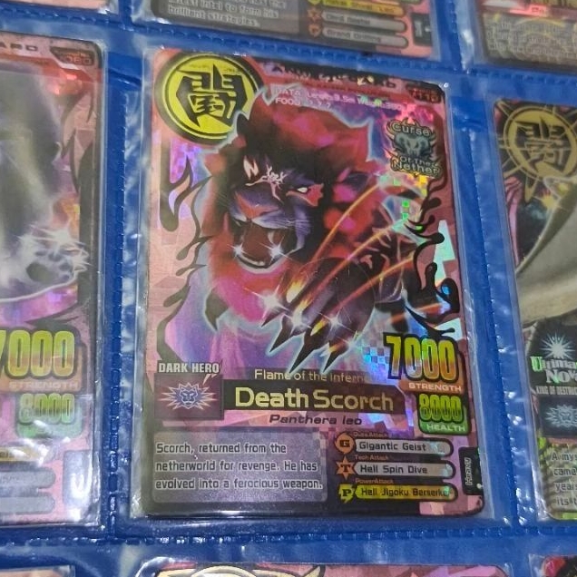 kartu animal kaiser death scorch evo 2 ultra rare original