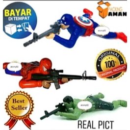 promo(COD)mainan anak figure tentara merangkak/merayap/mainan tanos