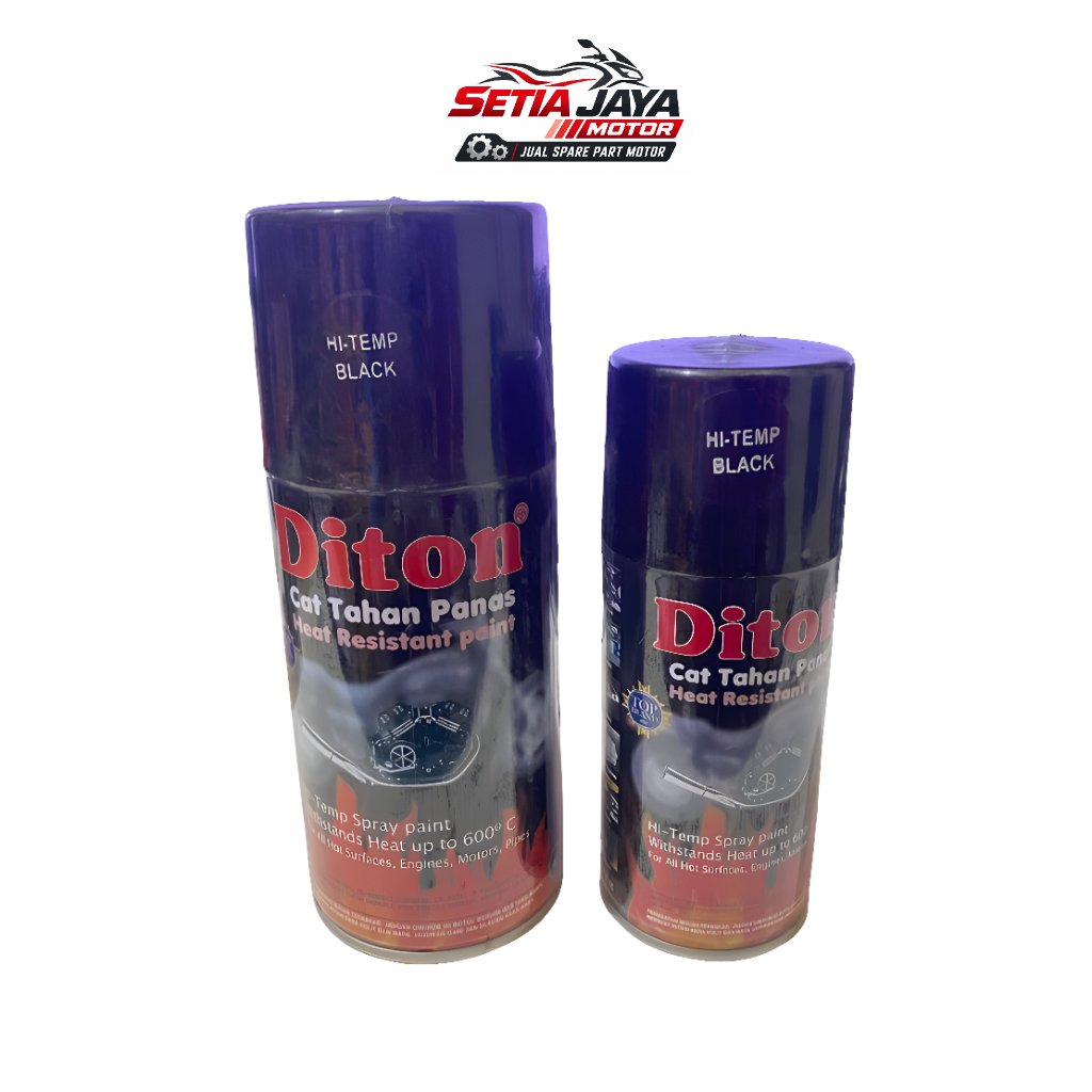 Pilox Diton Anti Panas Hi Temp Black