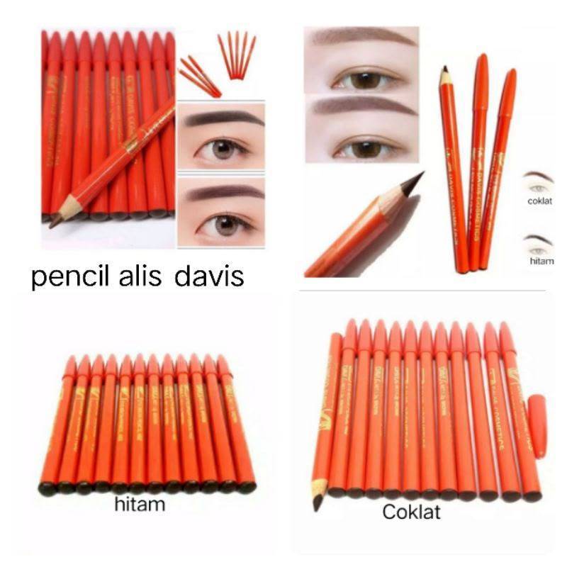 BPOM PENSIL ALIS DAVIS ECER - NATURAL DRAWING EYEBROW PENCIL - PENSIL ALIS DAVIS ORIGINAL - Zifl0ggs