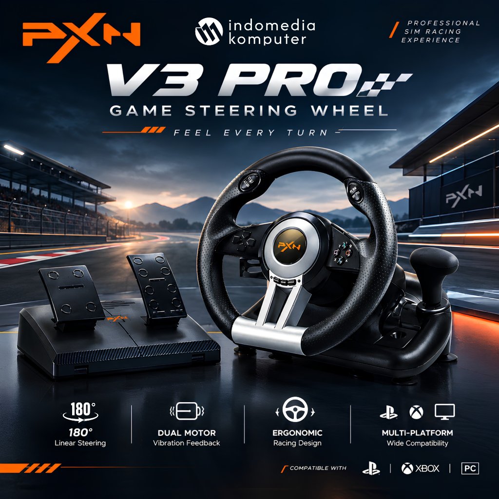 Gamepad Stir PXN-V3 Pro Racing Wheel Stand PXN V3 pro Steering Wheel