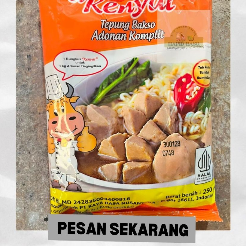 Tepung Adonan Bakso Si Kenyal 250gr BPOM Halal