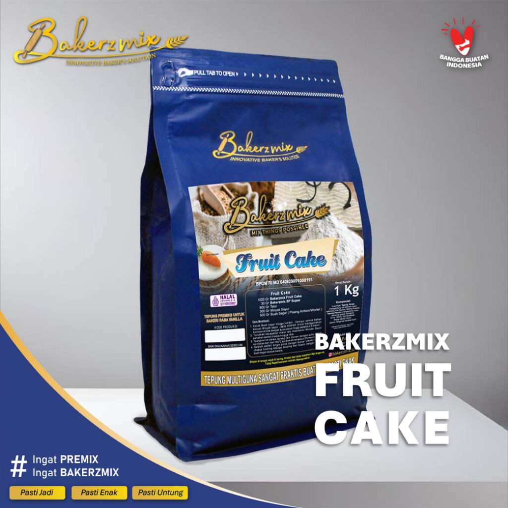 Bakerzmix Tepung Premix Fruit Cake