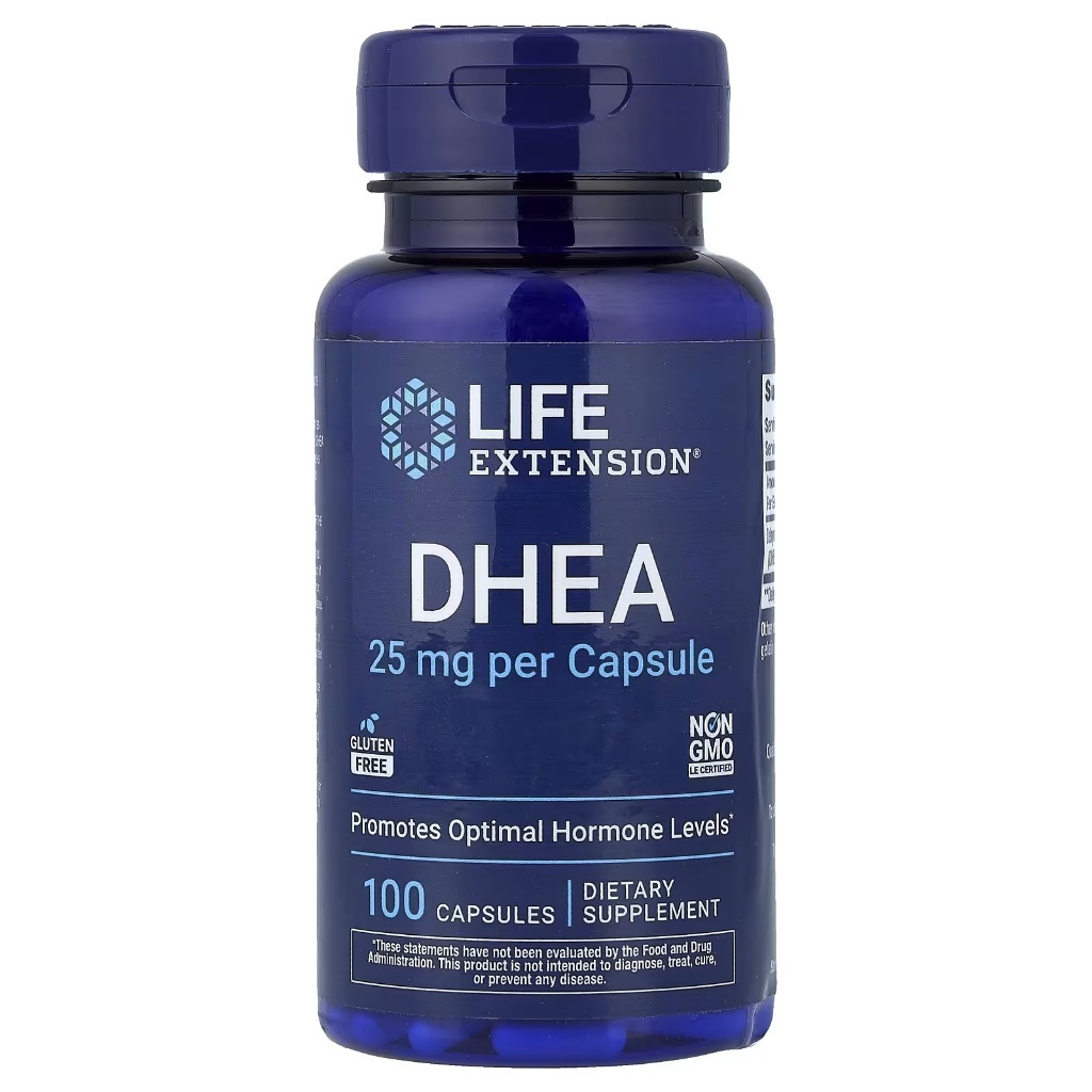 Life Extension, DHEA, 25 mg, 100 Capsules