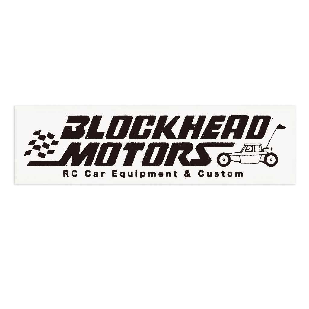 BLOCKHEAD OLD LOGO STICKER