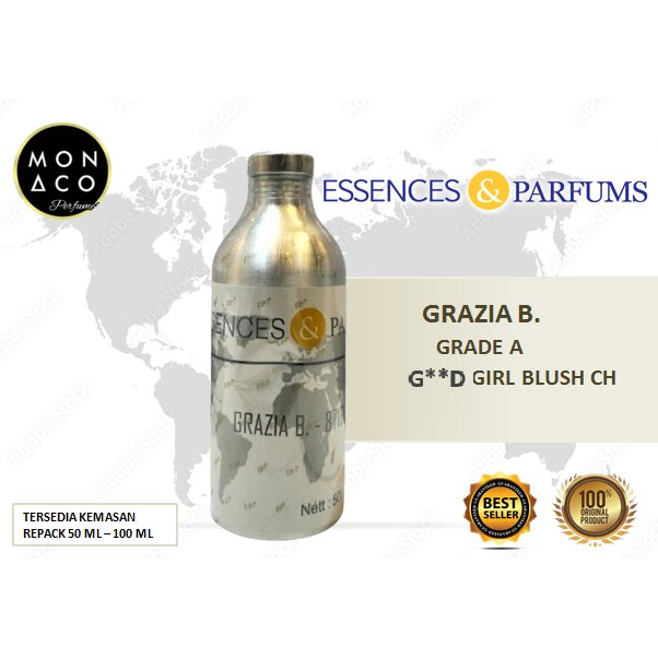 GRAZIA B. INSPIRED G**D GIRL BLUSH - GRADE A BY ESSENCES & PARFUMS - ASLI 100%