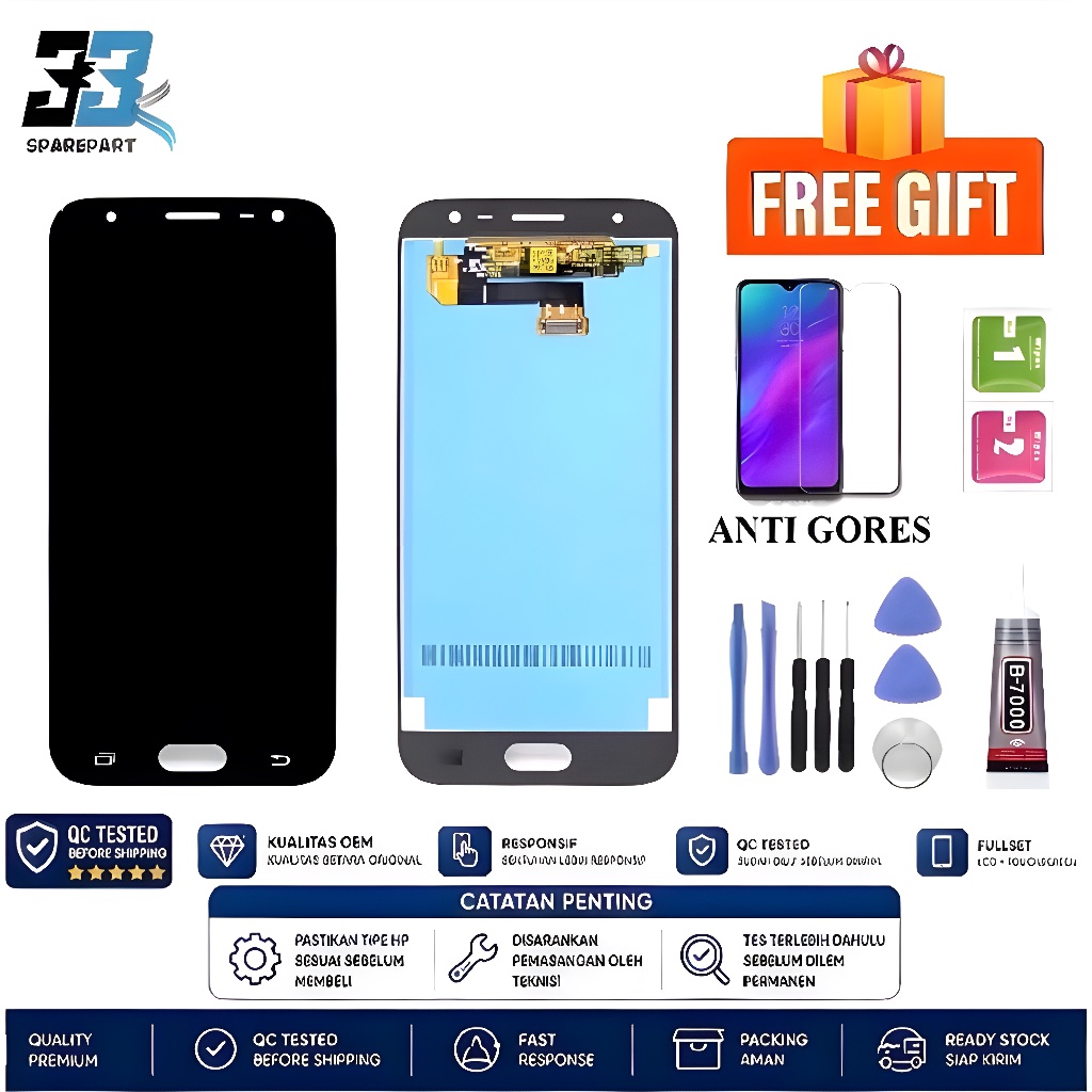 LCD FULLSET SAMSUNG J330 / J3PRO / J3 PRO 2017 ORG LCD TOUCHSCREEN