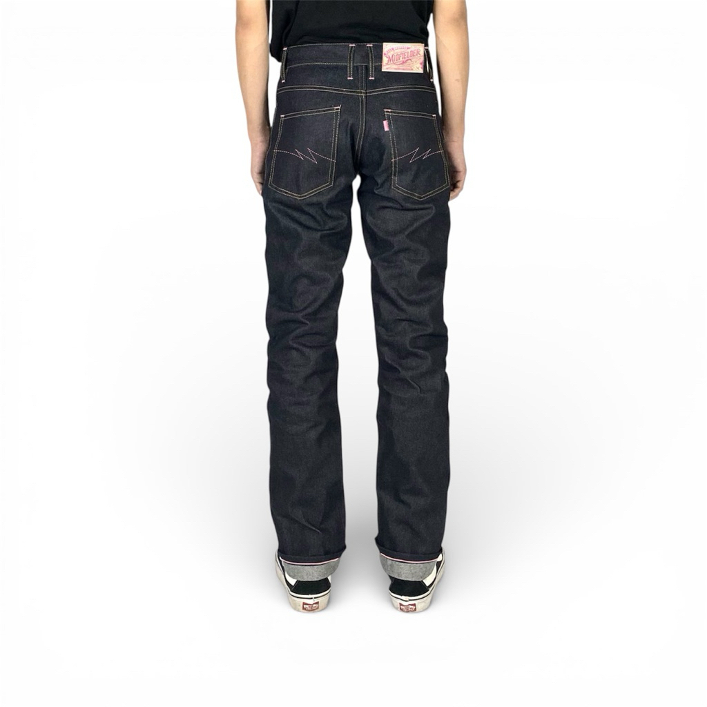 Midfielderdenimstore -  jeans denim 16oz pink cavio sanforized