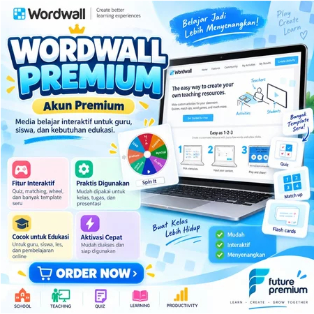 Wordwall Premium | Full Garansi