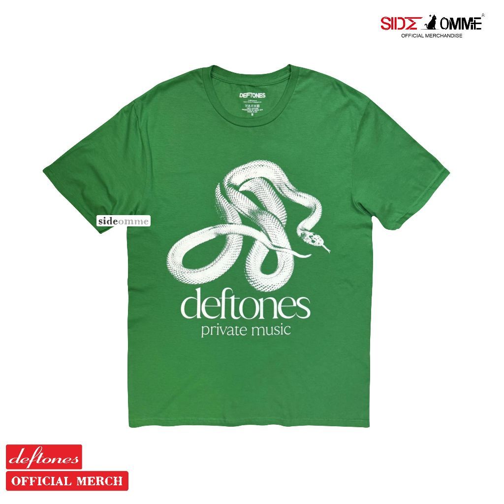 Deftones Tshirt Band Original (Private Music Mono)