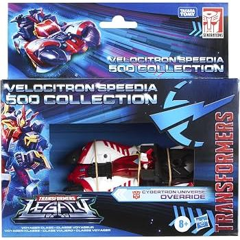 Transformers Velocitron Speedia 500 Voyager Class Cybertron Universe Override