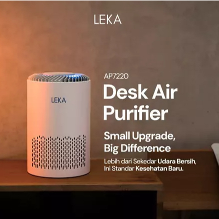 LEKA - AP7220 Desk Air Purifier Filter - Pembersih Udara True HEPA13