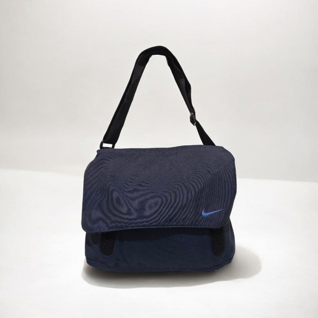 Nike Two Tone Blue & Navy Messenger Bag Original