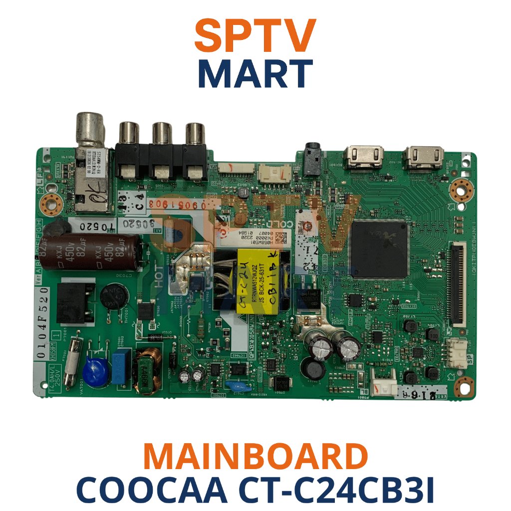 MAINBOARD TV SHARP CT-C24CB3I – MB SHARP CT-C24CB3I