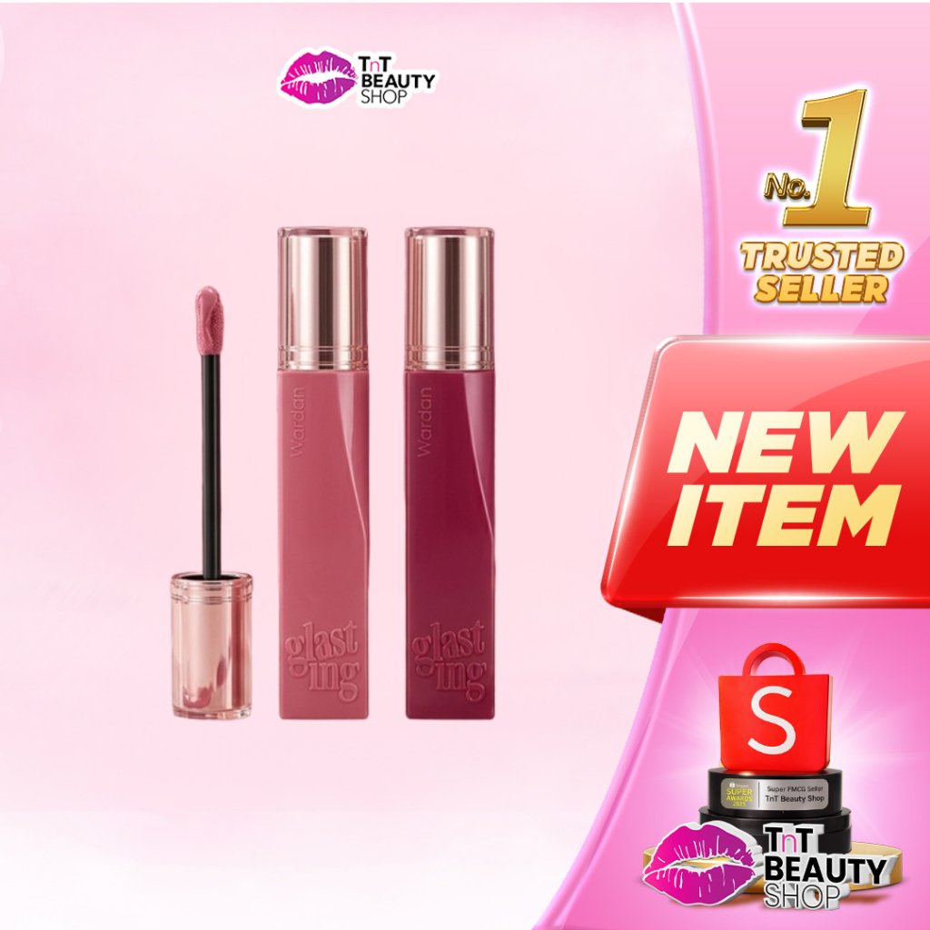 WARDAH Glasting Liquid Lip  – Glossy, Ringan & Transferproof | TNT Beauty Shop