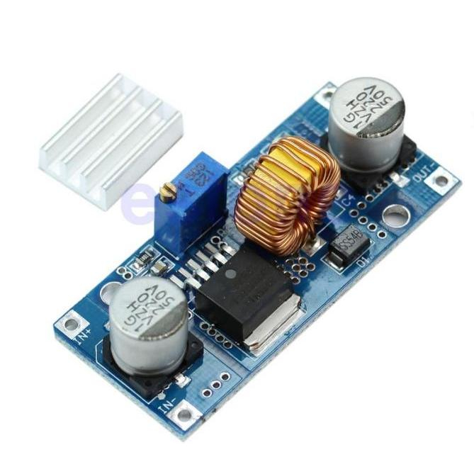 5A DC-DC 75W adj step down module XL4015 input 8~36V stepdown xl 4015