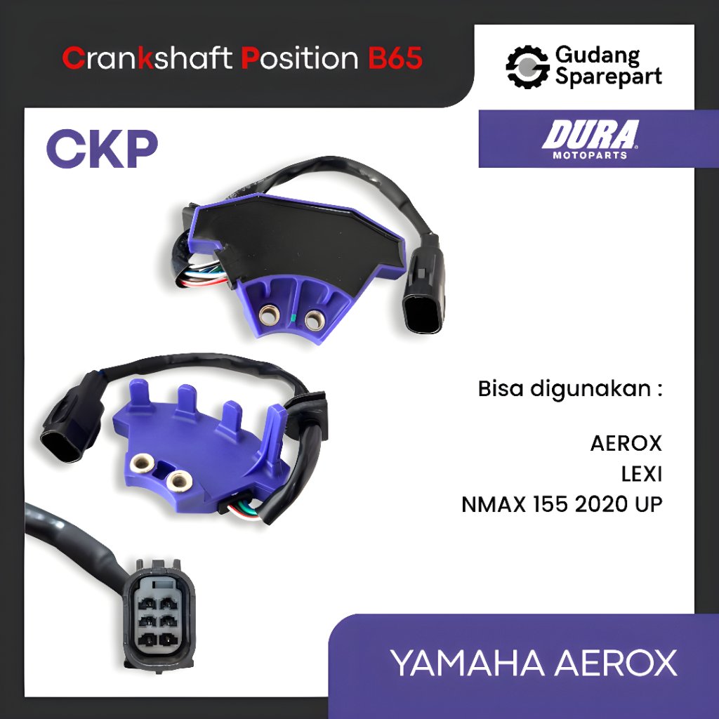 SENSOR CKP NMAX NEW AEROX OLD LEXI NMAX OLD AEROX NEW SENSOR SPUL CKP 4 KAKI DURA DAYTONA