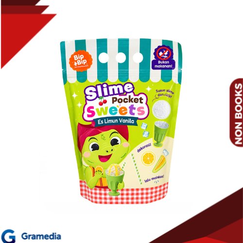 Gramedia Medan - BIP BIP SLIME POCKET SWEETS ES LIMUN VANILA