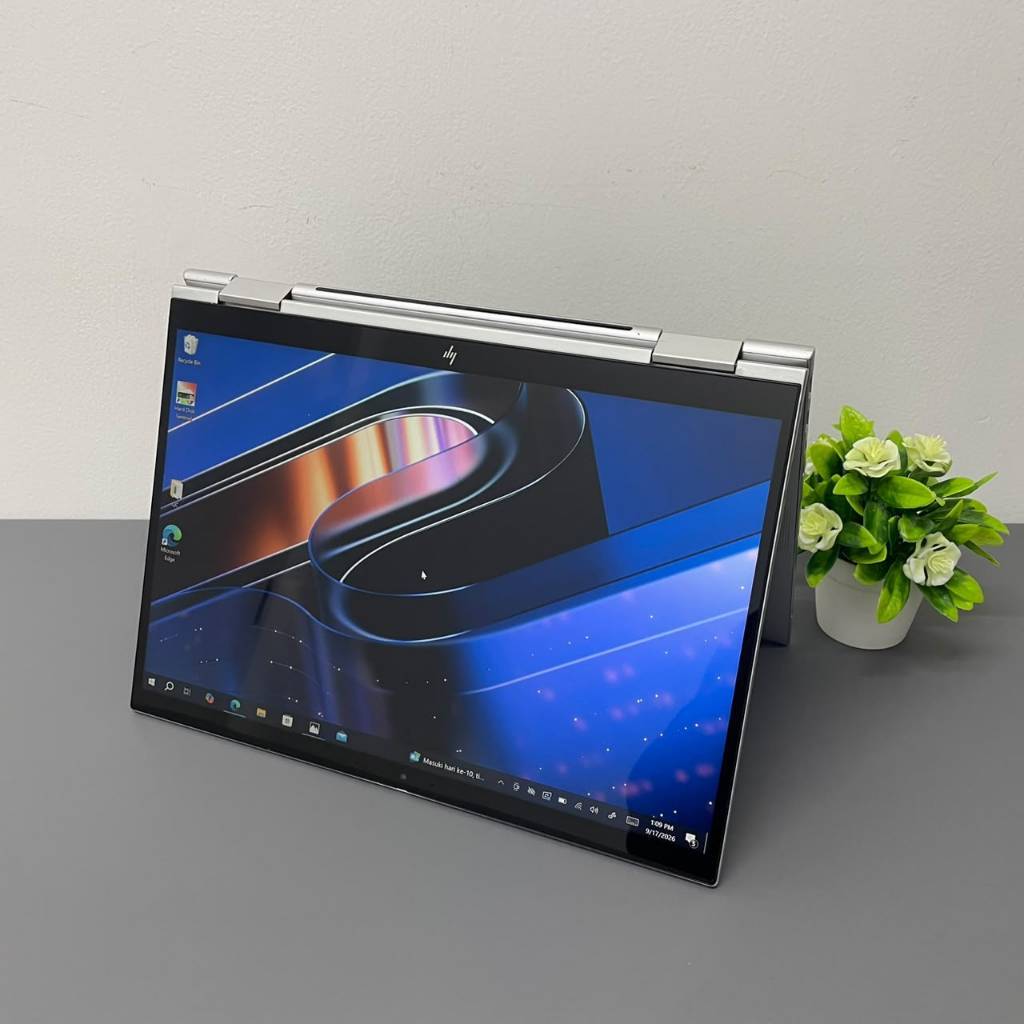 Laptop HP elitebook 1040 G9 touchscreen 2in1 Ram  8 SSD 256 GB intel core i5 gen 12 second mulus