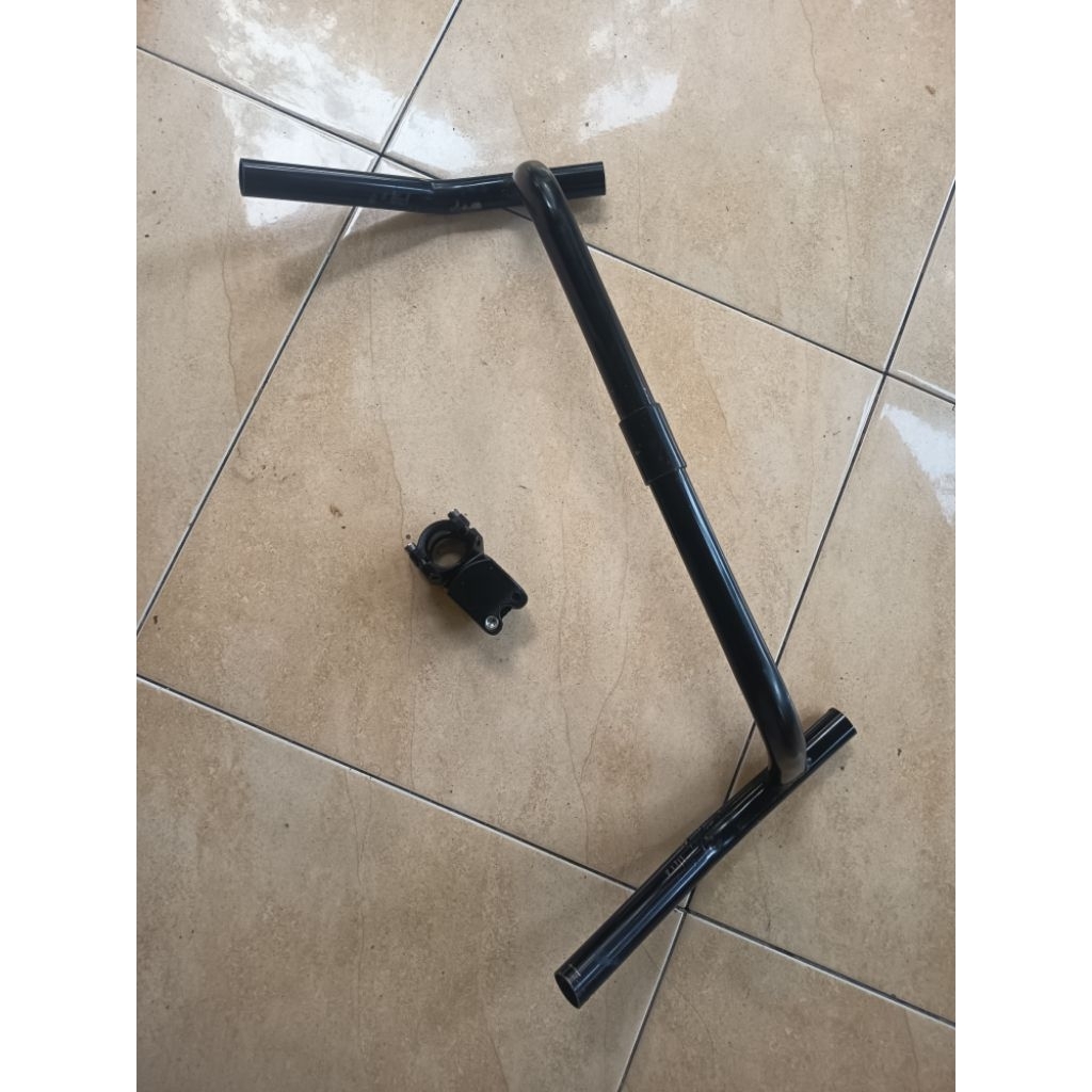 Corner Bar Stang Sepeda + stem