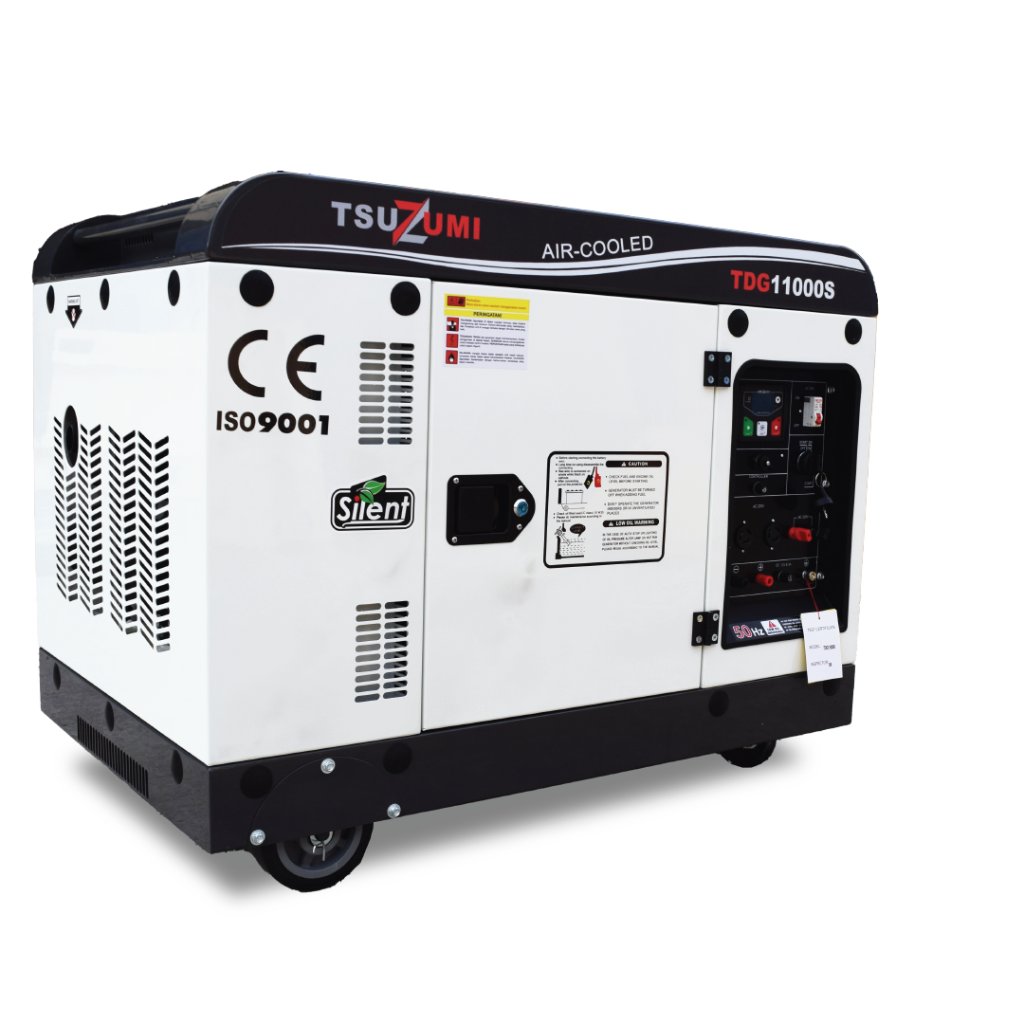 Genset 10 KVA Silent Diesel Generator Tsuzumi TDG 11000S Japan Technology / Genset Solar Portable 80