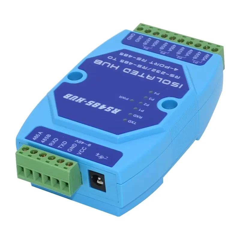INDUSTRIAL GRADE PHOTOELECTRIC ISOLATION 4-CHANNEL RS485 COLLECTION LINE SPLITTER 485 SPLITTER