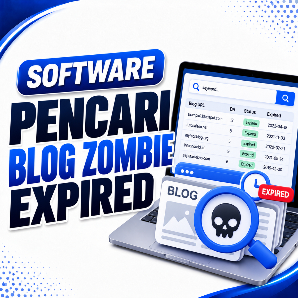 Software Pencari Blog Zombie Aged Tools Aplikasi Expired Domain Finder Website Blog Scanner SEO Rese