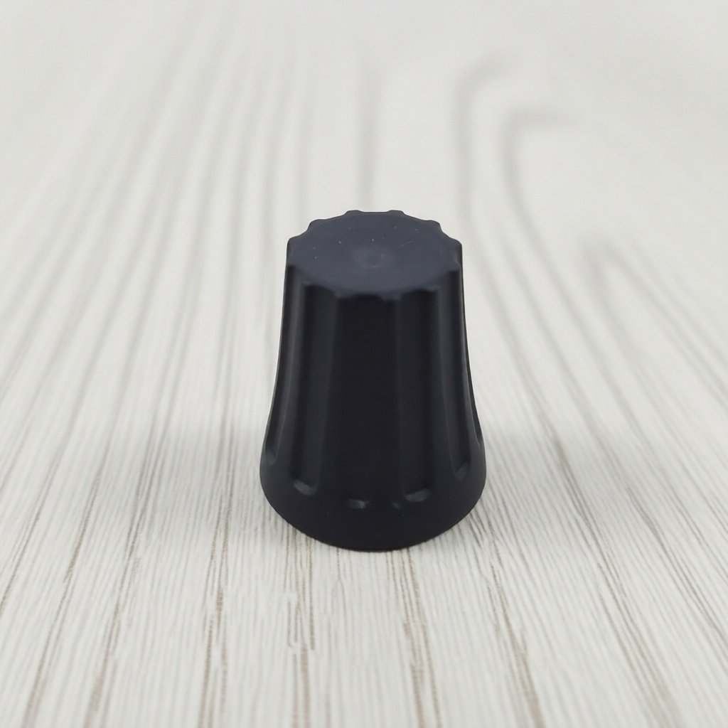 knop mixer setengah lingkaran hitam murah