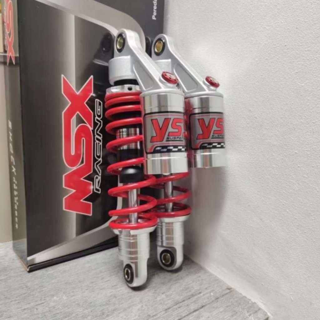 SHOCKBREAKER / SHOCK BELAKANG COPY YSS TABUNG ATAS 280MM JUPITER Z VEGA ZR FORCE 1 - MERAH