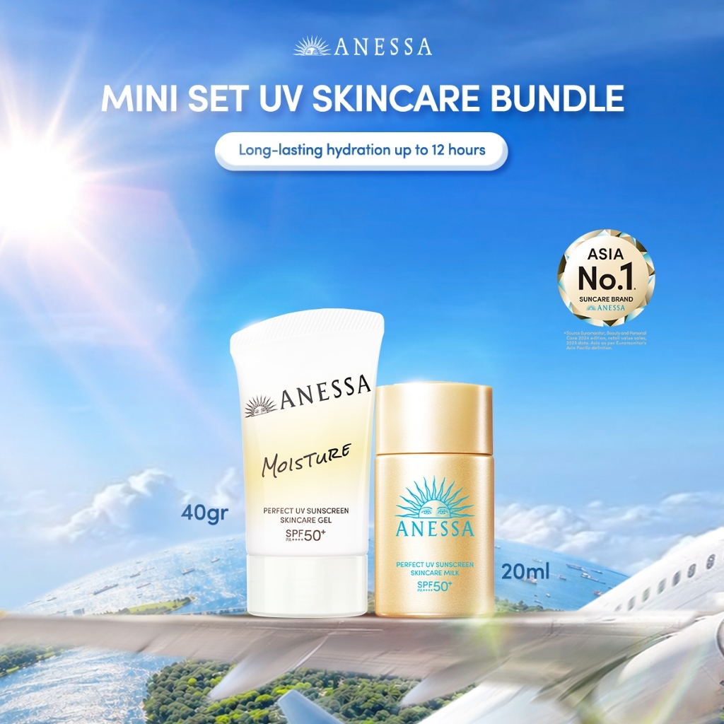 Anessa - Mini Set UV Skincare Bundle - Sunscreen
