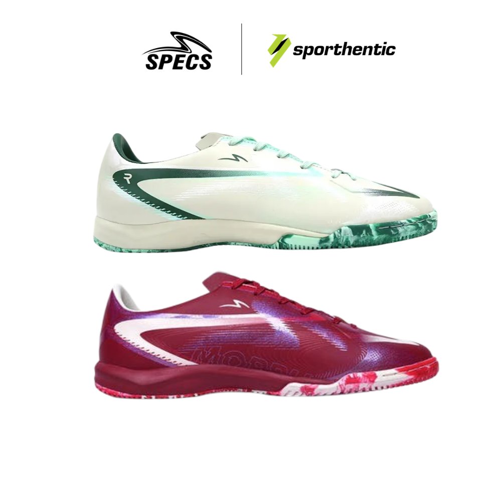 SPECS Sepatu Futsal GALACTICA MORPH NV IN Dewasa Pria Wanita Indoor Lapangan Bola Olahraga Icicle Ev