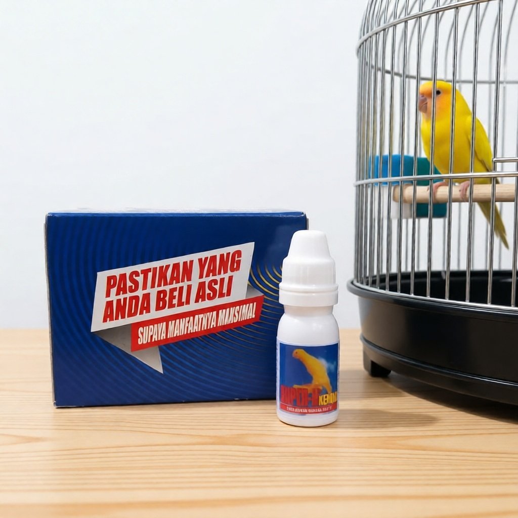 GROSIR SUPER N KENARI 1 BOX ISI 12 BOTOL OBAT BURUNG KENARI ORIGINAL PRODUK
