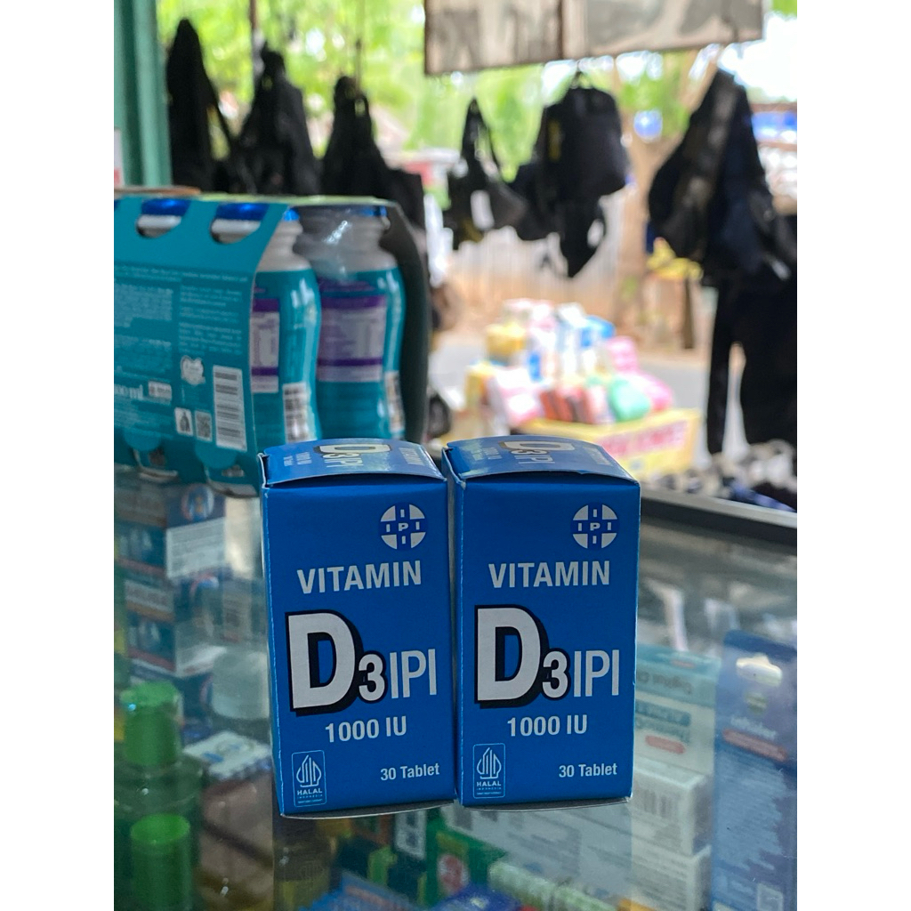 Vitamin D3 IPI 1000 IU 30 Tablet Halal
