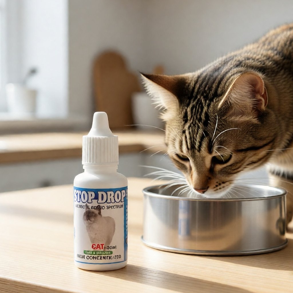 STOP DROP KUCING / stop drop antibiotik / antibiotik kucing / anti bakteri untuk kucing