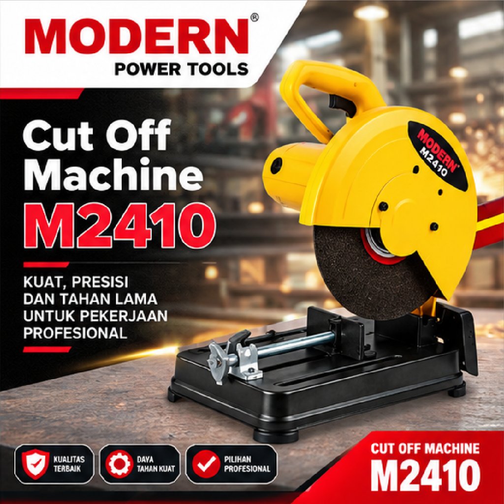 PROMO TIPIS - TIPIS  MODERN M-2410 // Cut Off 7 Inch // M2410 // Mesin Potong Besi Cutting