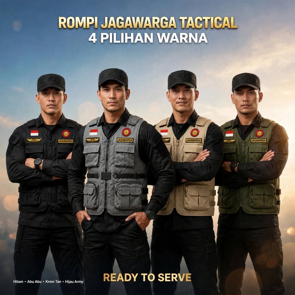 MFD rompi DINAS LAPANGAN JAGA WARGA Tactical 511