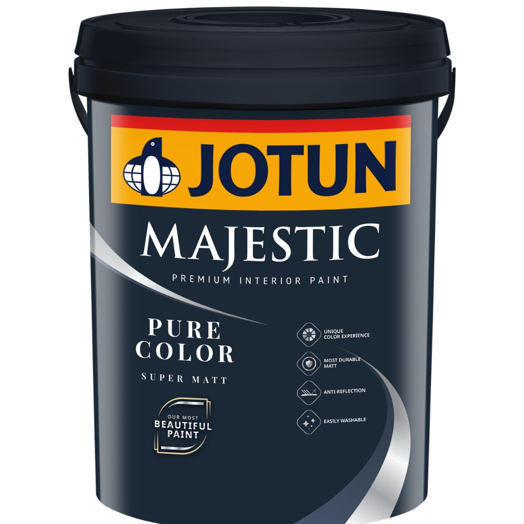 JOTUN MAJESTIC PURE COLOR 8470 SMOOTH WHITE - 20 LT