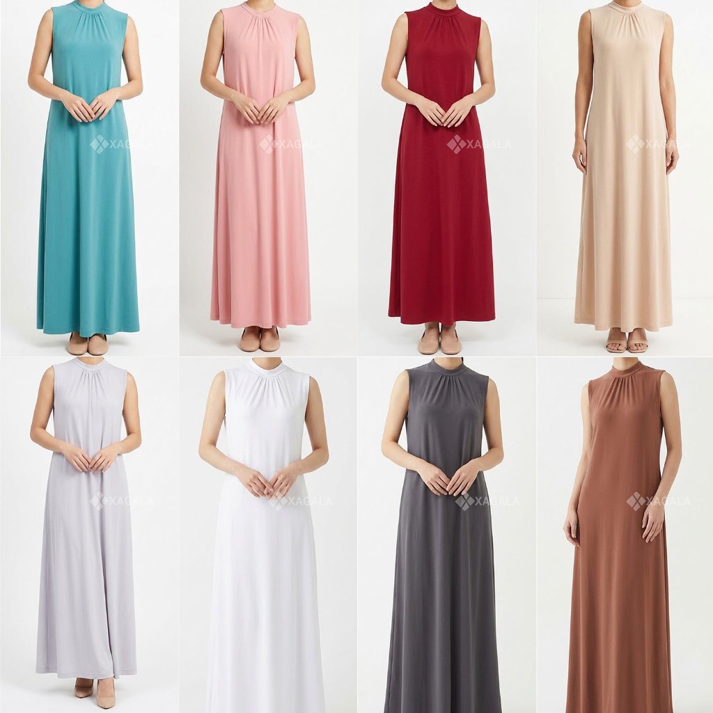 INNER GAMIS TANPA LENGAN INNER DRESS YUKENSI RAYON premium 20601