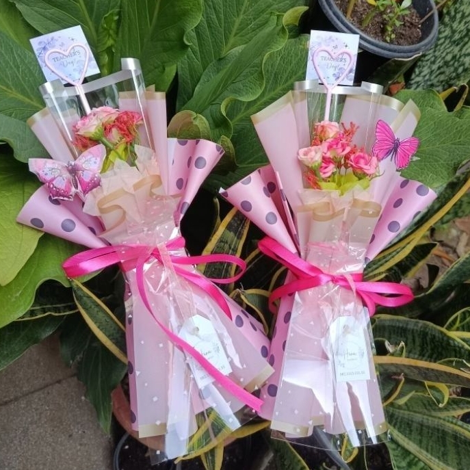 MINI BUKET bunga, Buket Bunga, buket snack, Buket uang