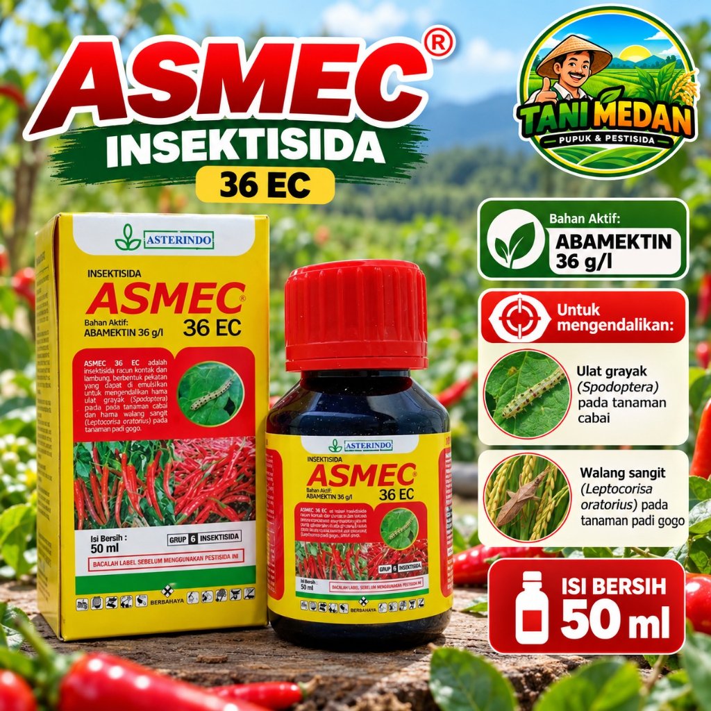 Insektisida Asmec 36EC 50ML