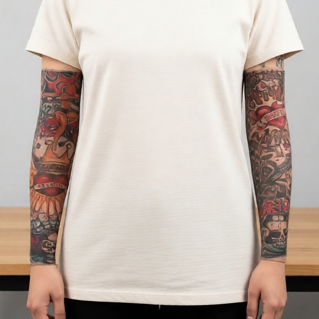MANSET TANGAN MOTIF TATO LENGAN/MANSET TANGAN MODEL TATO