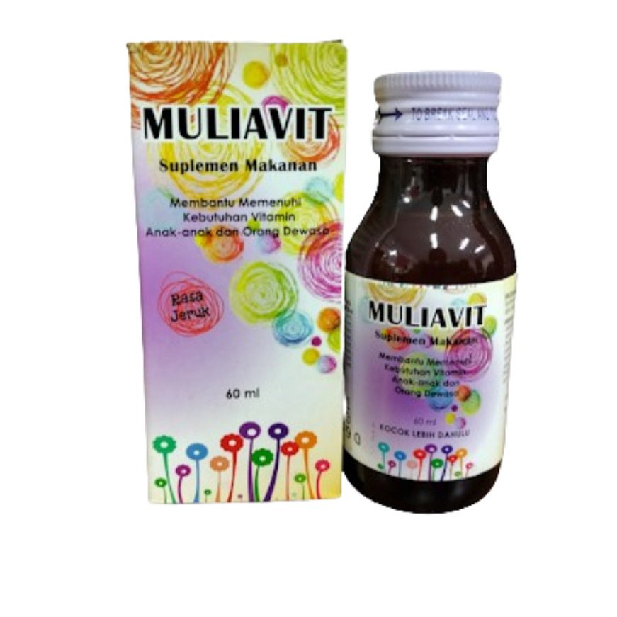 Sirup Muliavit 60ml - Suplemen Vitamin untuk Membantu Pertumbuhan Anak