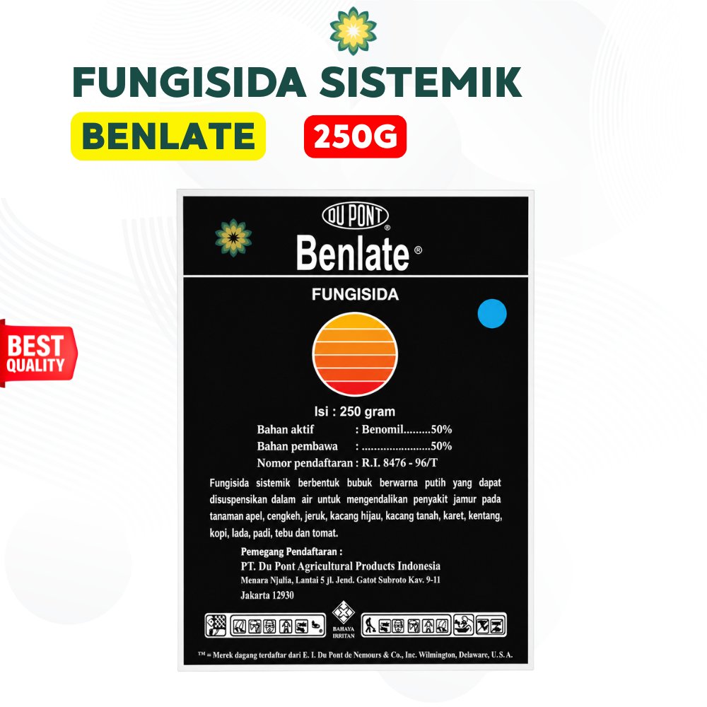 Fungisida Sistemik Benlate 250g Obat Jamur Tanaman