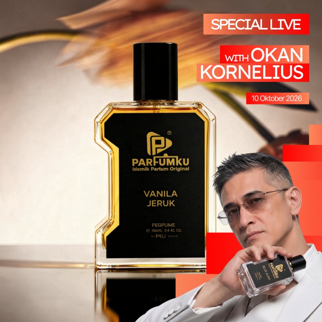 Vanilla Jeruk Extrait de Parfum Unisex Indoor Outdoor Parfum Tahan Lama Parfumku by PVJ