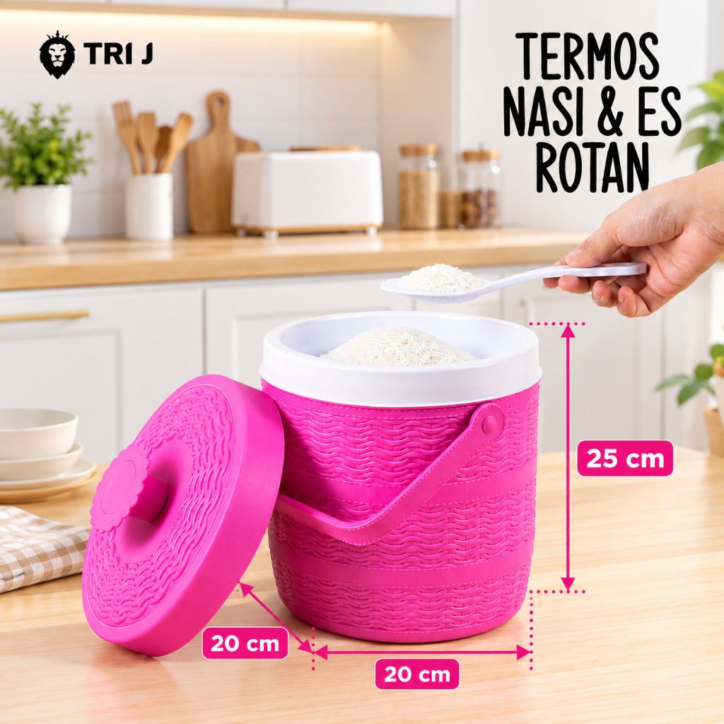 Termos Nasi Es Batu 6.5 Liter / Wadah Penyimpanan