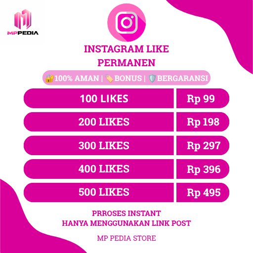 Like Instagram - Layanan Likes IG Post Video & Reels Permanen Murah Proses Instant Bergaransi