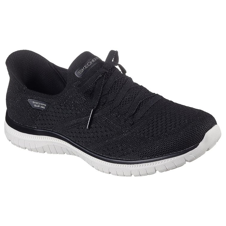 Sepatu Skechers Slip-ins: Sport Active Virtue - Flawless – 104457/BKW Black Original 100%