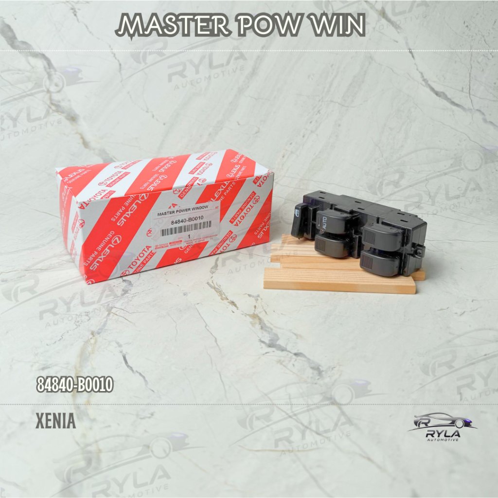 Saklar Master Power Window MANUAL - TOYOTA AVANZA, DAIHATSU XENIA -  HTC006-1 84820-B0010