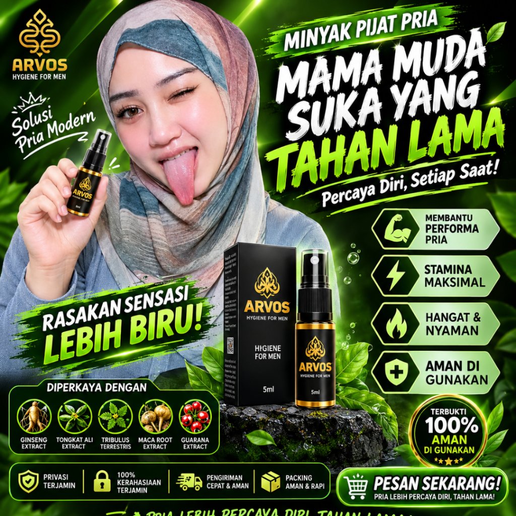 ARVOSORI ObatKuat Pria Tahan Lama Original BPOM