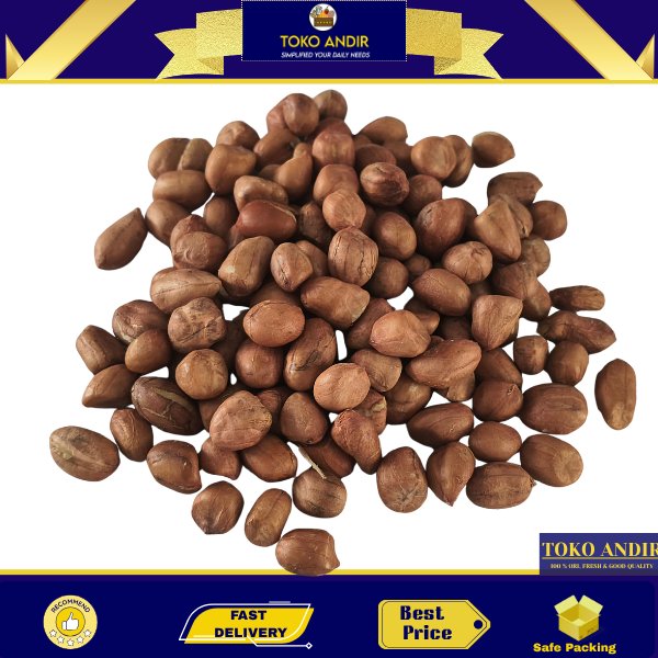 Kacang Tanah Mentah 9mm Kualitas Premium 1KG 250gr